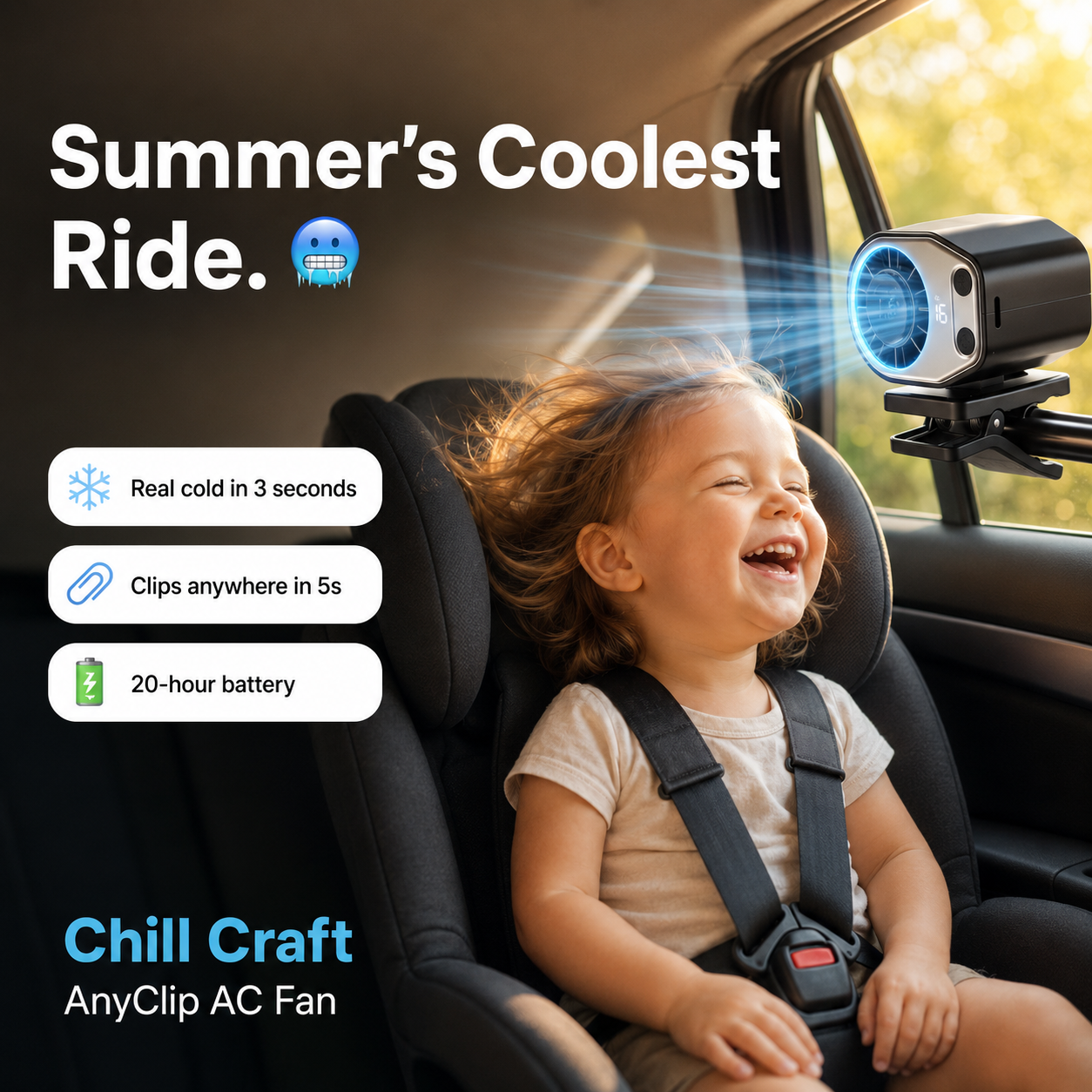 Chill Craft AnyClip AC Fan